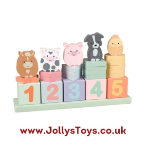 Woodland Farm Animal Counting Puzzle